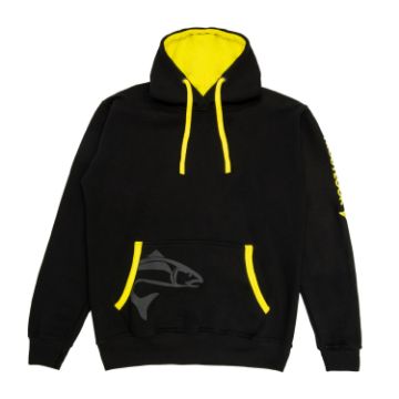 Picture of Troutlook Black-Yellow Fishing Hoodie S-XXL