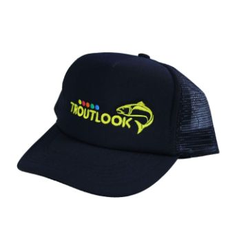 Immagine di Cappellino Trucker Nero Troutlook - Taglia Unica