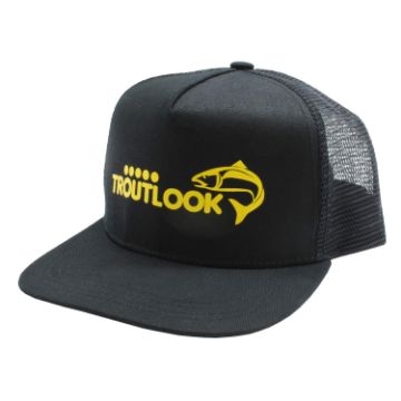 Immagine di Cappellino Trucker Troutlook Nero/Giallo