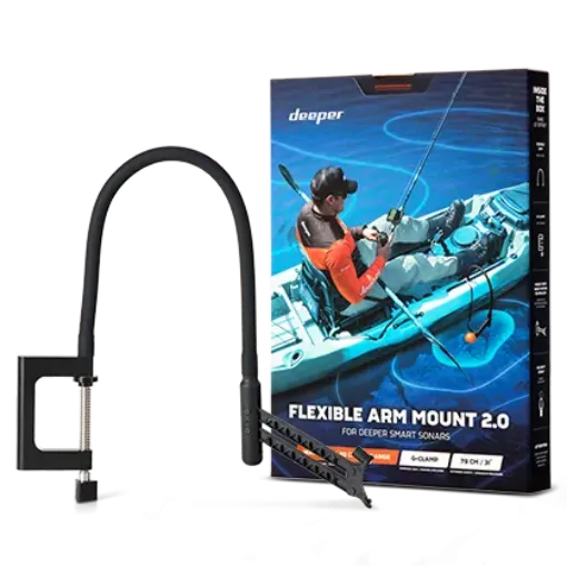 Picture of Deeper Flexible Arm Mount 2.0 for Boat or Kayak