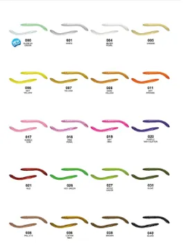 Picture of Libra Lures Fatty D'Worm Tournament No Scent 55 mm Soft Lure