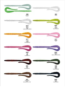 Picture of Libra Lures Bass Crazy Twist Tail Worm 140 mm