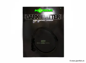Immagine di Bas de Ligne Korda Dark Matter Leader Ring Swivel