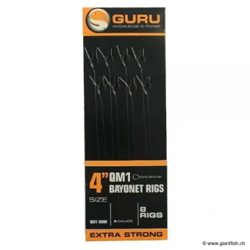 Immagine di Hameçon Monté Guru Bayonets QM1 Ready Rig 4"