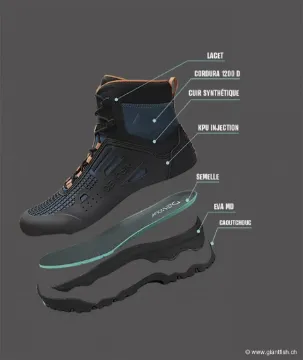 Bild von Wading-Schuhe Devaux RANDO'FLY LACE