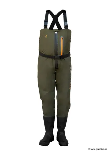 Bild von Wathose atmungsaktiv Devaux DVX ZIP 400 KING SIZE - Olive