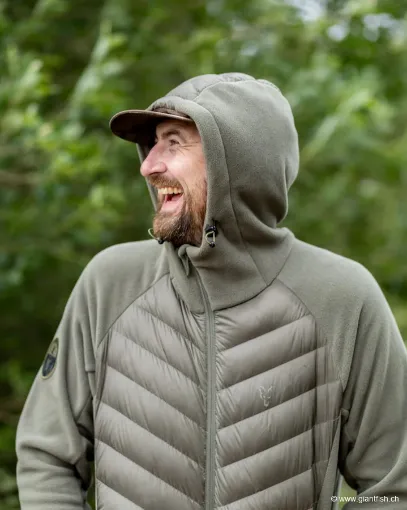 Bild von Herren Fleecejacke FOX Explorer Hooded Jacket - Grün