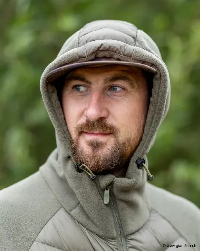Bild von Herren Fleecejacke FOX Explorer Hooded Jacket - Grün