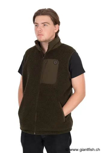 Bild von Ärmellose Weste FOX Olive Sherpa Hybrid Gilet