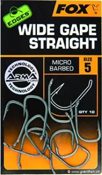 Image de Hameçon FOX Edges Wide Gape Straight