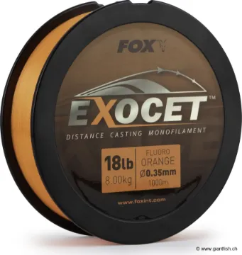 Bild von Nylon FOX Exocet Fluoro Orange Mono