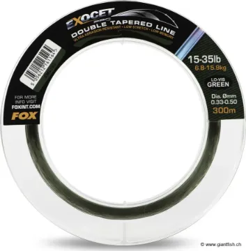 Bild von Nylon FOX Exocet Pro Double Tapered Hauptschnur - 300 m