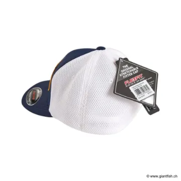 Immagine di Cappellino Wolfcreek Lures Pike Patch Airmesh Flexfit - Navy / Bianco