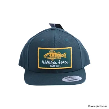 Immagine di Cappellino Wolfcreek Lures Perch Patch Fitted Snapback - Verde