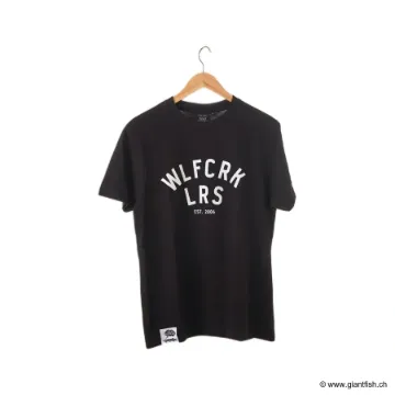 Image de T-shirt Wolfcreek Lures WLFCRK LRS Logo - Noir